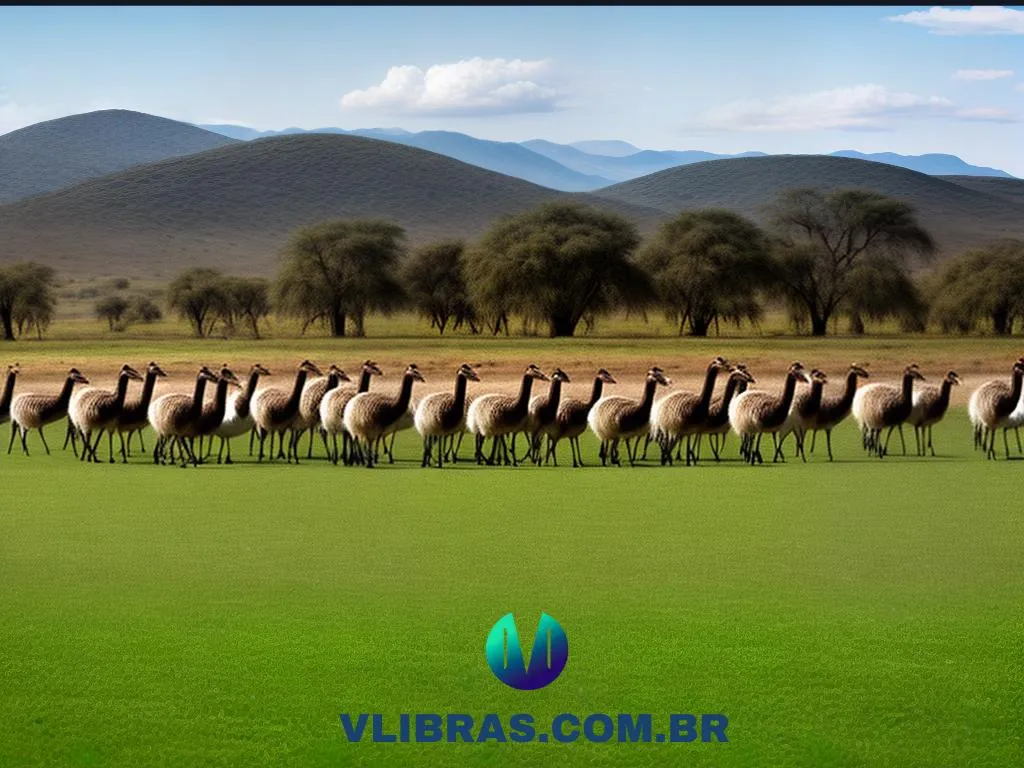  criacao de avestruz