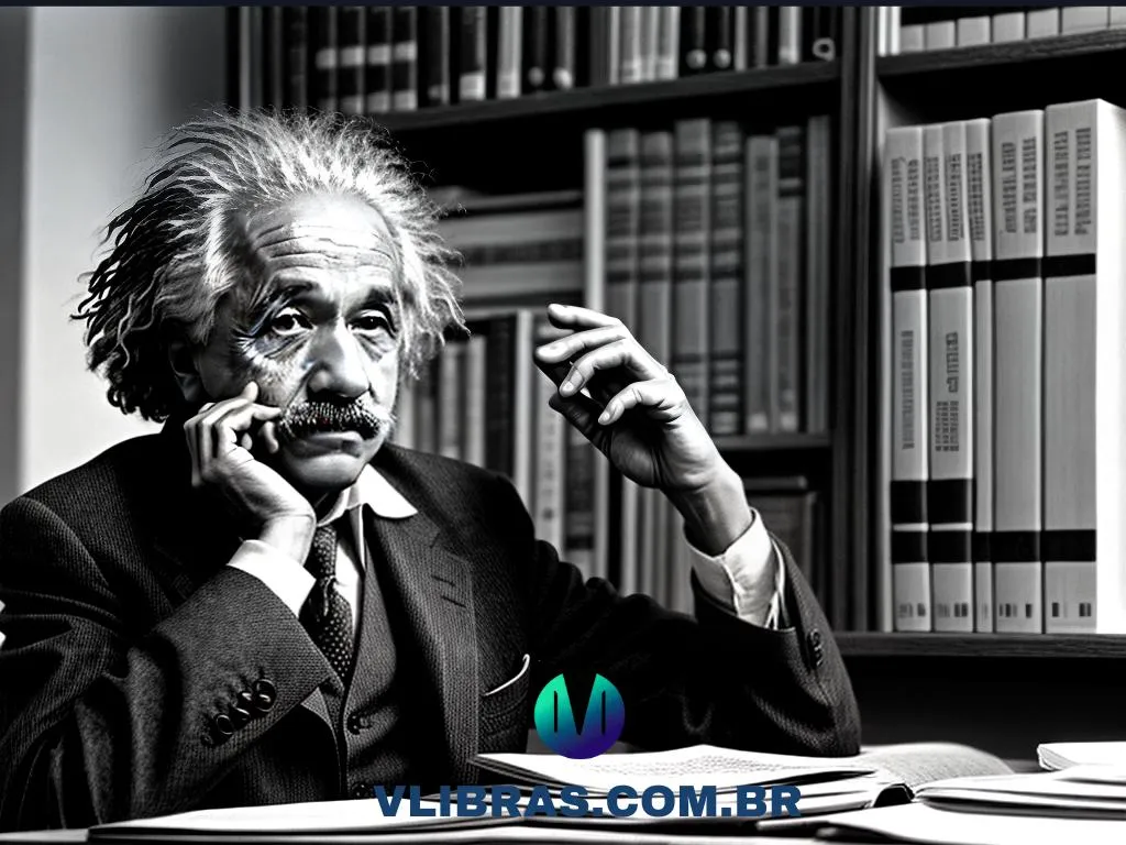capa do post Os 10 Melhores Livros sobre Albert Einstein: Descubra o Gênio da Física com uma ilustração