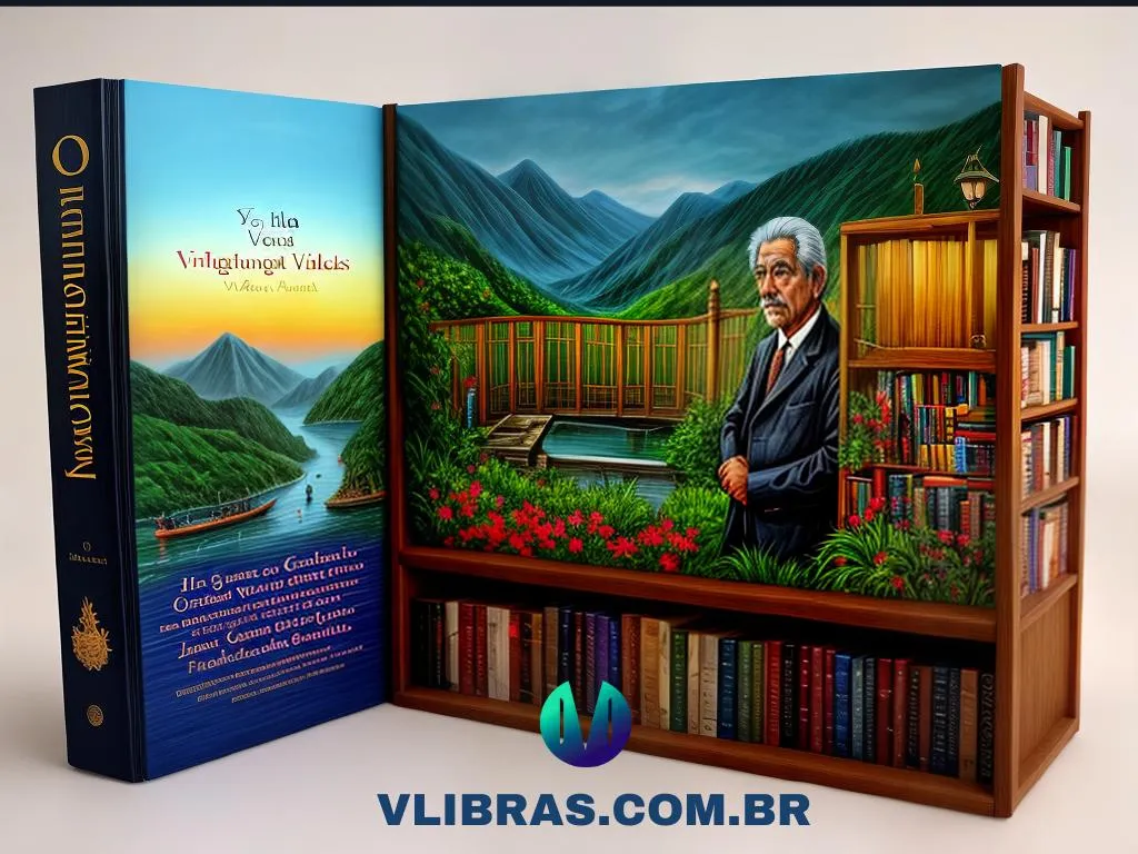 capa do post 8 Melhores Livros sobre Gabriel Garcia Marquez: Explore a Marqueestante Virtual com uma ilustração