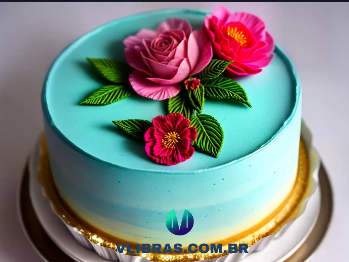 Os incríveis bolos decorados com flores e suas talentosas